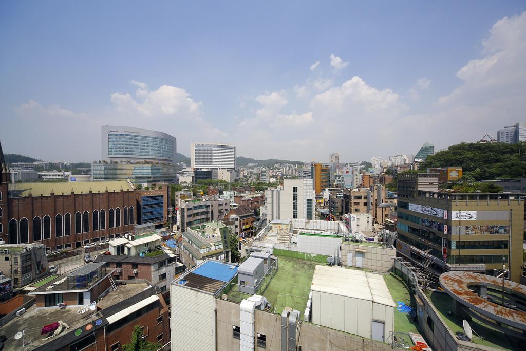 24 Guesthouse Sinchon Avenue Seoul Exteriör bild