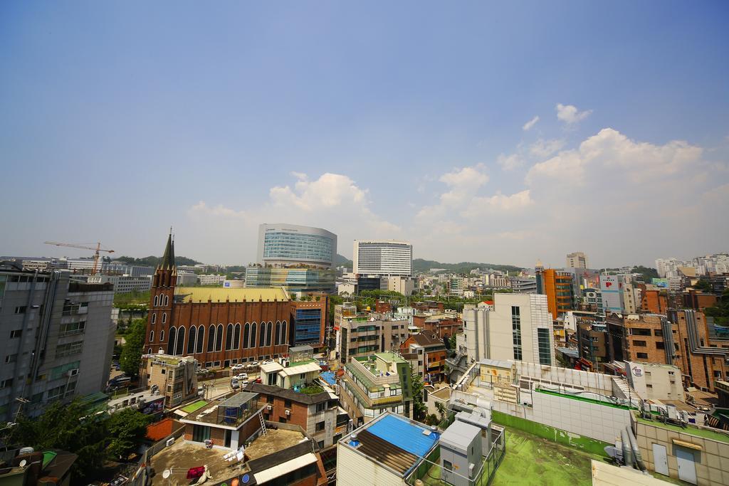 24 Guesthouse Sinchon Avenue Seoul Exteriör bild