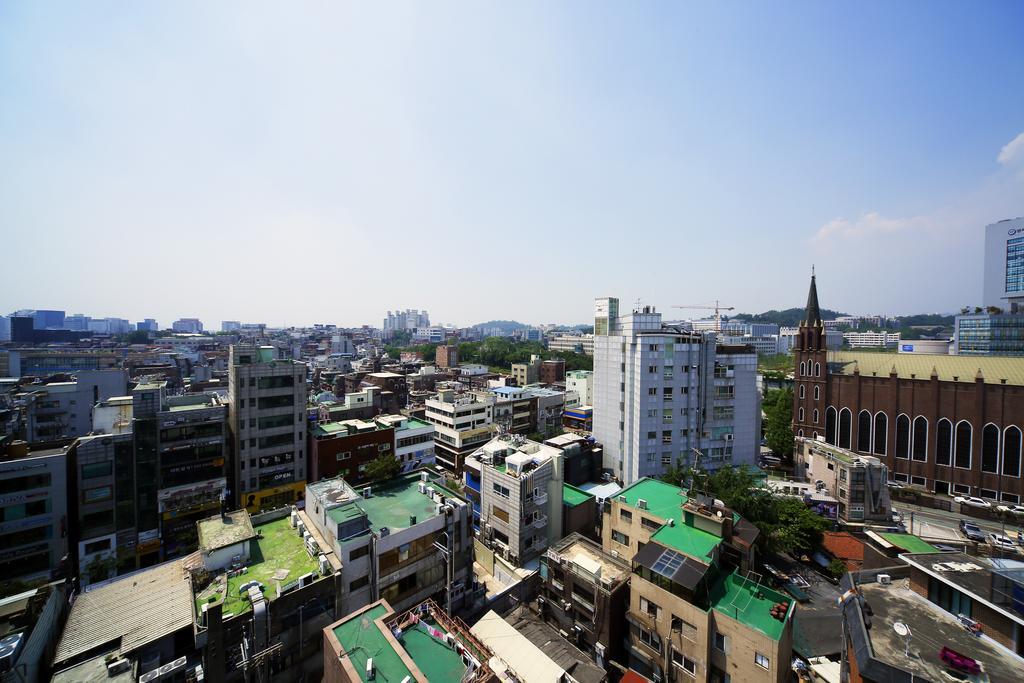 24 Guesthouse Sinchon Avenue Seoul Exteriör bild